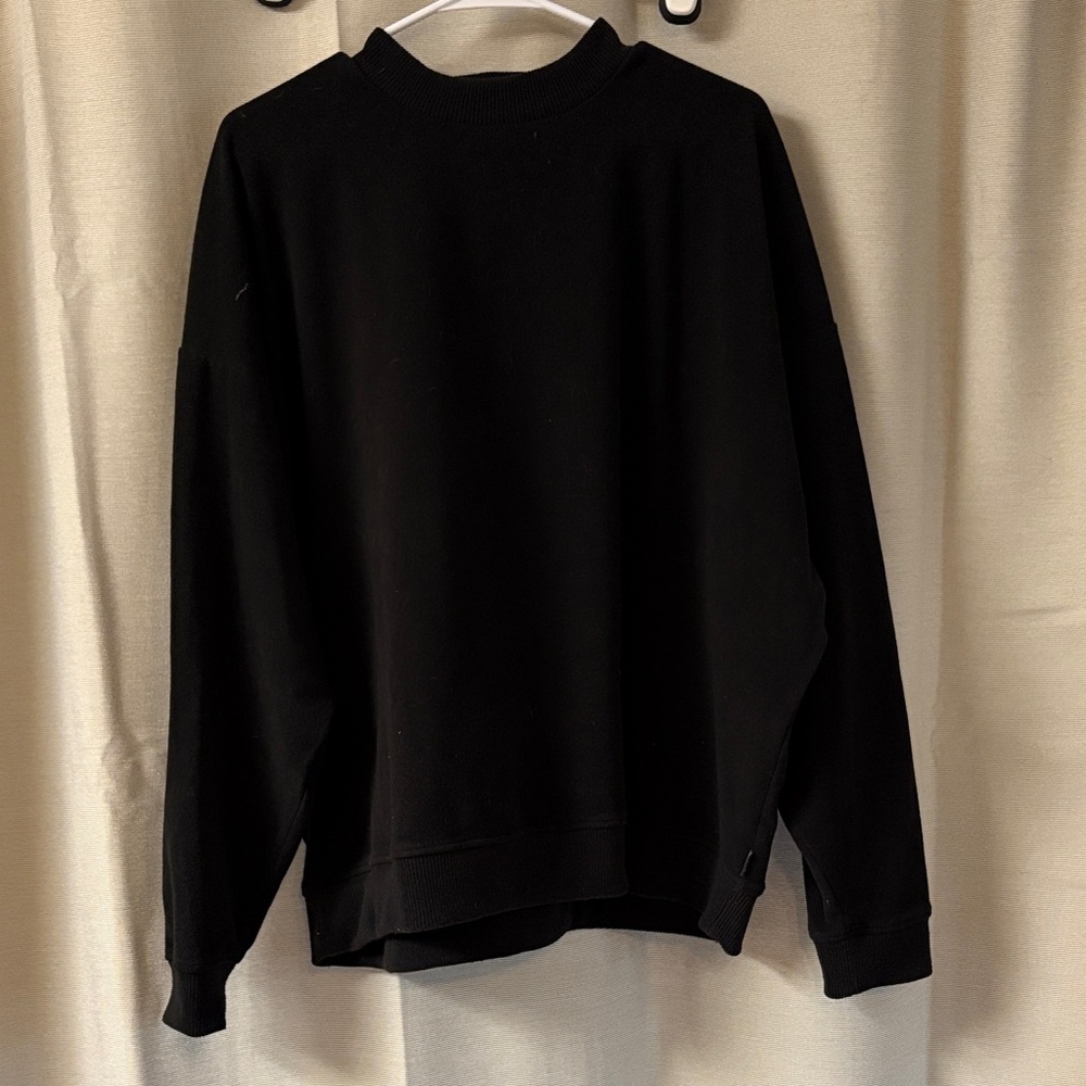 Eddie Bauer Men's Black Pullover Sweatshirt